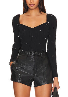 Generation Love Embellished Black Marlee Size M Sweater